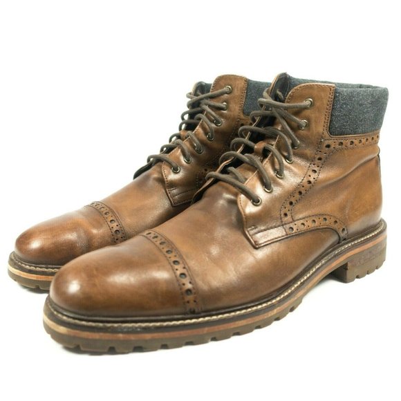 johnston & murphy karnes cap toe boot